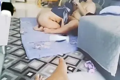 Bokep Indo Tante Jilbab Biru Ditutup Matanya Ngentot Brutal Skandal HD