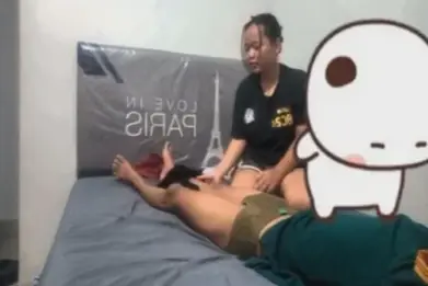 Si Cantik Jago Servis 1, Genjot Kontol Sampe Crott Dalam